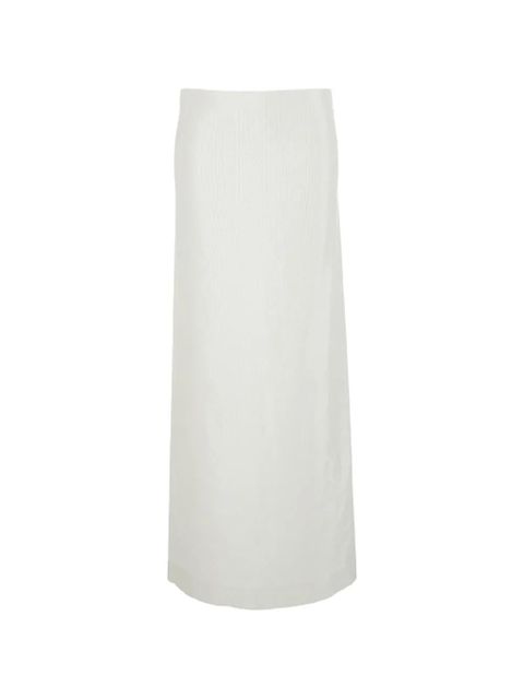 TOTEME cotton skirt - White - zdjęcie produktu nr 1