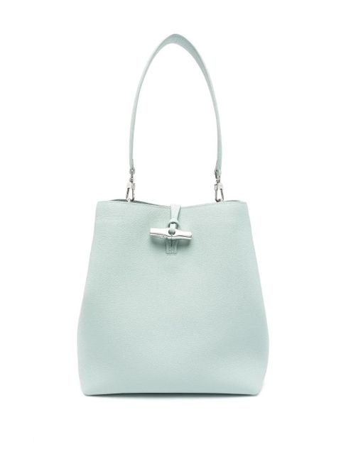Longchamp medium Le Roseau shoulder bag - Blue