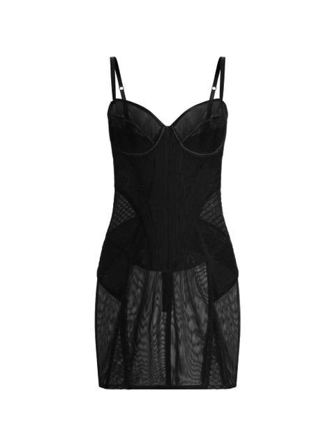 Dolce & Gabbana panelled strap dress - Black - zdjęcie produktu nr 1