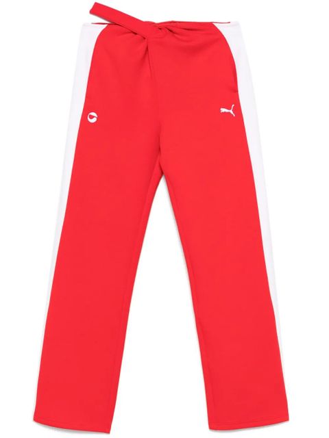 Coperni x Puma logo track pants - Red - zdjęcie produktu nr 1