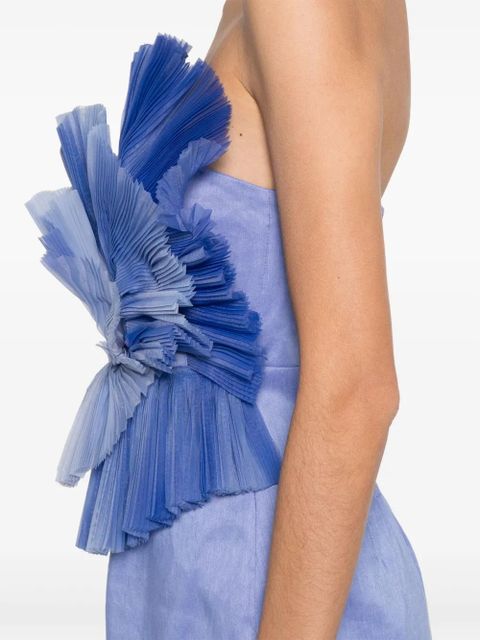 Aje Kira midi dress - Blue