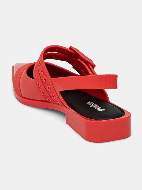 Melissa baleriny LYLIKE kolor czerwony z odkrytą piętą M 35973 - zdjęcie produktu nr 2