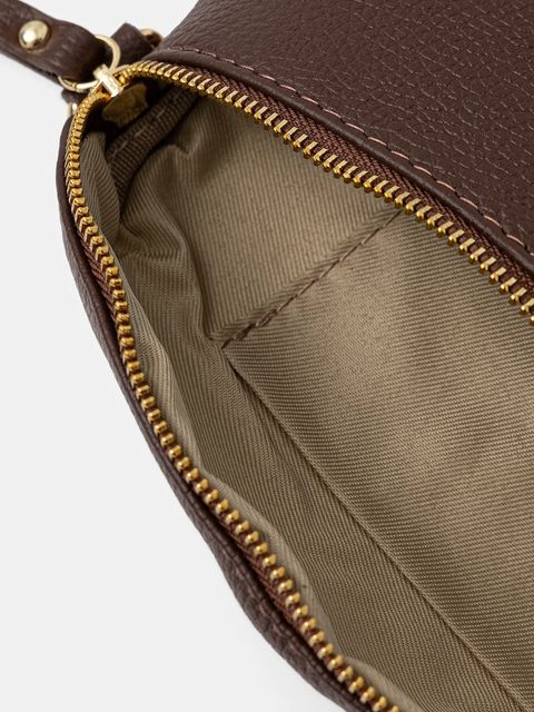 Answear Lab nerka skórzana kolor brązowy