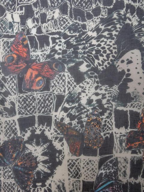 Zadig&Voltaire Kerry printed modal scarf - Blue - zdjęcie produktu nr 2