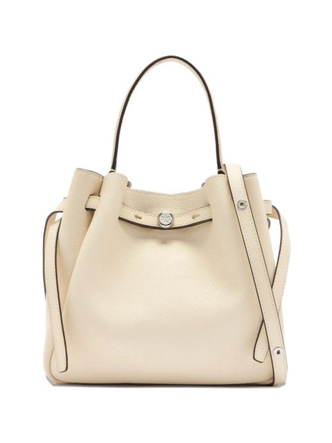 Tory Burch small Romy logo bucket bag - Neutrals - zdjęcie produktu nr 1