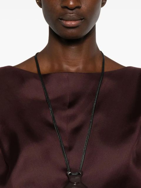 KHAITE Toma mini dress - Red