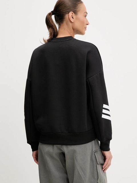 adidas bluza Future Icons damska kolor czarny z nadrukiem JE0203 - zdjęcie produktu nr 2