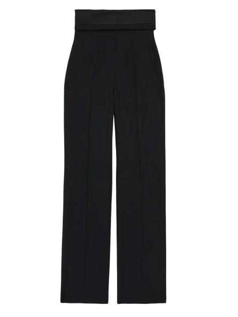 Alexander McQueen wide-band trousers - Black - zdjęcie produktu nr 2