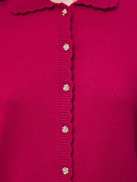 Medicine sweter damskie kolor czerwony lekki