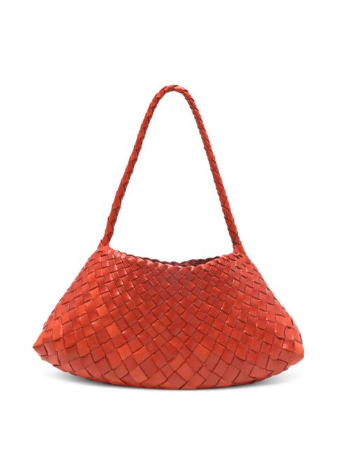 DRAGON DIFFUSION Rosanna woven braided tote bag - Orange - zdjęcie produktu nr 1
