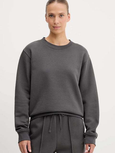 The North Face bluza bawełniana Dome Relaxed damska kolor szary gładka NF0A8EU4RHI1 - zdjęcie produktu nr 1