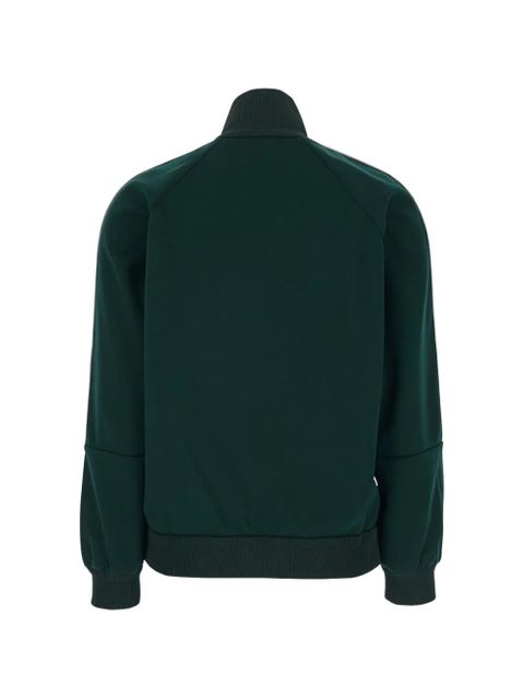 Gucci embroidered-logo zipped sweatshirt - Green - zdjęcie produktu nr 2