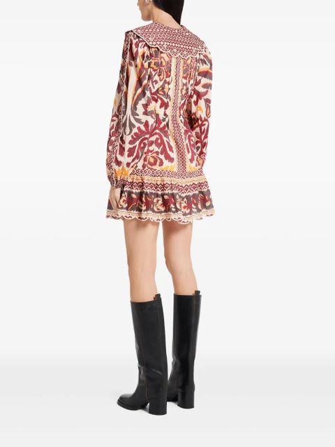 FARM Rio printed mini dress - Neutrals