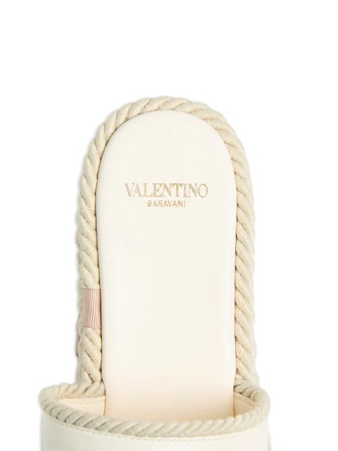 Valentino Garavani VLogo Torchon sandals - Neutrals
