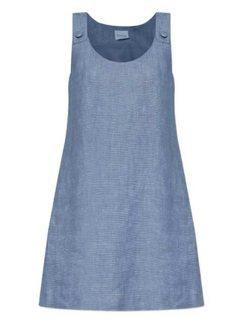 Posse button-detailing sleeveless mini day dress - Blue - zdjęcie produktu nr 1