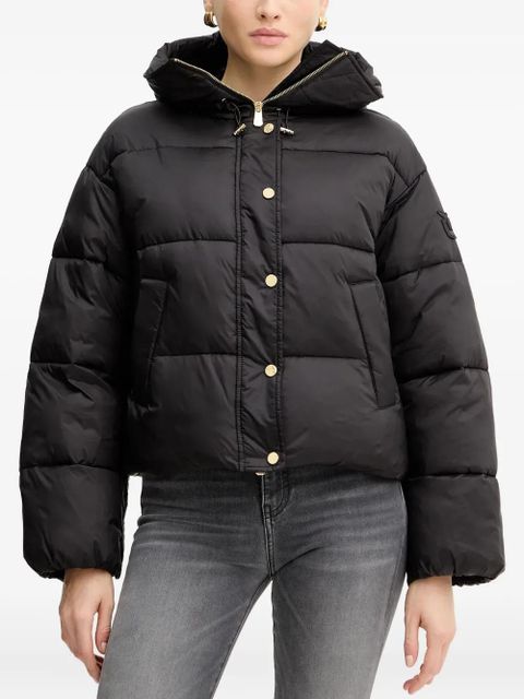 PINKO buttoned hooded jacket - Black - zdjęcie produktu nr 1