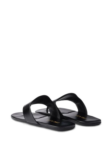 Prada strappy flat sandals - Black - zdjęcie produktu nr 2