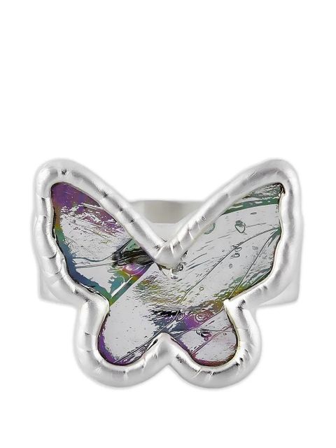 Poison Drop Lab butterfly tin ring - Silver - zdjęcie produktu nr 1