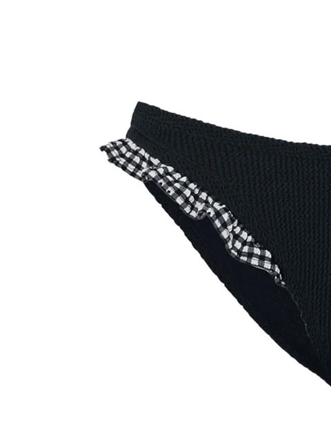 Hunza G ruffled gingham bikini - Black - zdjęcie produktu nr 2