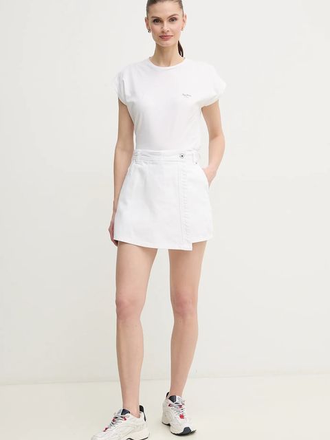 Pepe Jeans spódnicospodnie jeansowe REGULAR SKORT HW - zdjęcie produktu nr 1