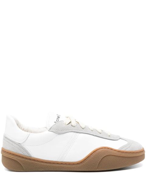 Acne Studios panelled-design leather sneakers - Neutrals - zdjęcie produktu nr 1