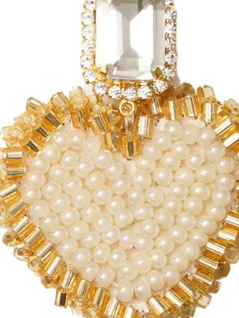 Vanina heart beaded earrings - Gold - zdjęcie produktu nr 2