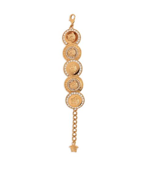 Versace Medusa crystal-embellished bracelet - Gold - zdjęcie produktu nr 2
