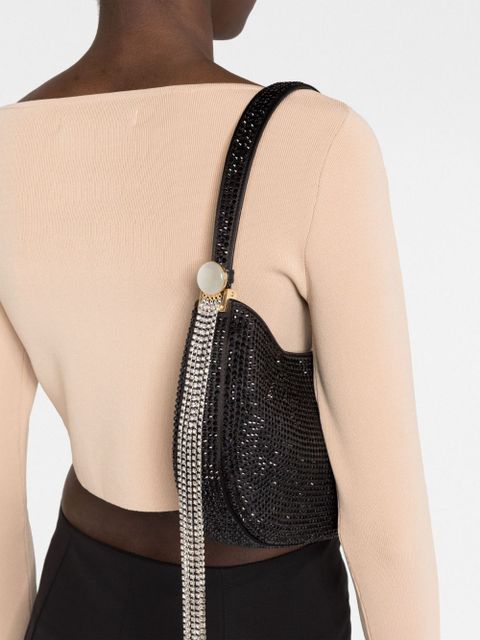 Magda Butrym Vesna embellished shoulder bag - Black
