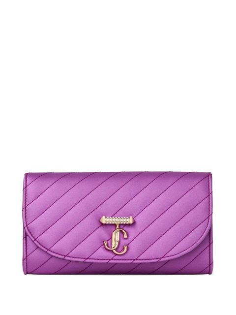 Jimmy Choo Curve clutch bag - Purple - zdjęcie produktu nr 1