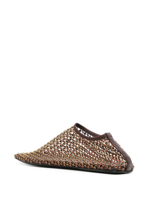 Christopher Esber Minette ballet flats - Brown