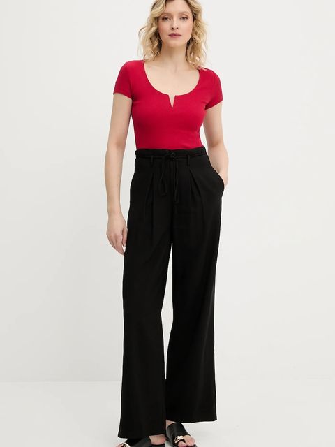 Answear.LAB t-shirt damski kolor czerwony