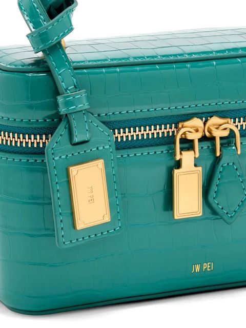 JW Pei croc-effect crossbody bag - Green