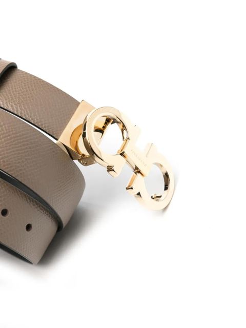 Ferragamo reversible Gancini belt - Neutrals - zdjęcie produktu nr 2