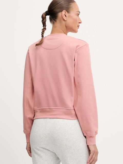 adidas by Stella McCartney bluza bawełniana damska kolor pomarańczowy z nadrukiem JX6784 - zdjęcie produktu nr 2