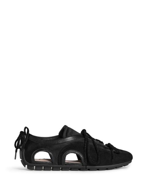 Simone Rocha cut-out ballerina sneakers - Black - zdjęcie produktu nr 1