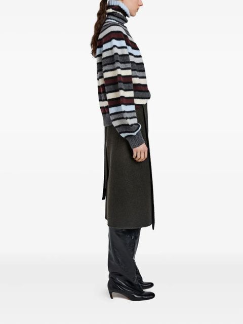 Proenza Schouler Danea striped roll-neck sweater - Neutrals