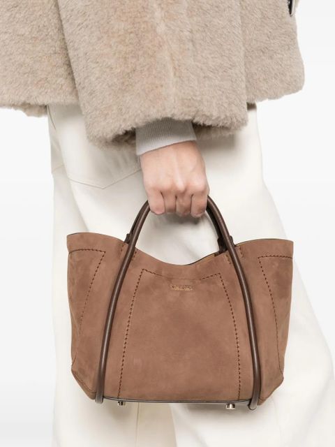 Max Mara Marine XS top-handle cross body bag - Brown