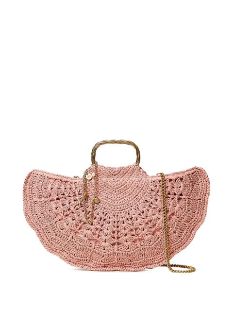 TWINSET woven-construction clutch bag - Pink - zdjęcie produktu nr 1
