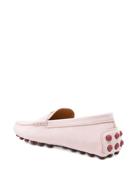 Tod's Gommino Bubble pebble-detail loafers - Pink - zdjęcie produktu nr 2