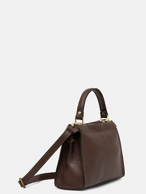 Answear.LAB torebka skórzana kolor brązowy - zdjęcie produktu nr 2