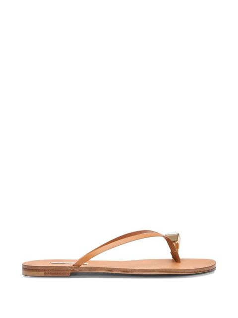 Casadei Soraya leather sandals - Neutrals - zdjęcie produktu nr 1