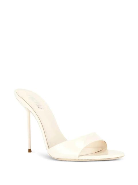 Paris Texas Lidia leather heeled sandals - White - zdjęcie produktu nr 2
