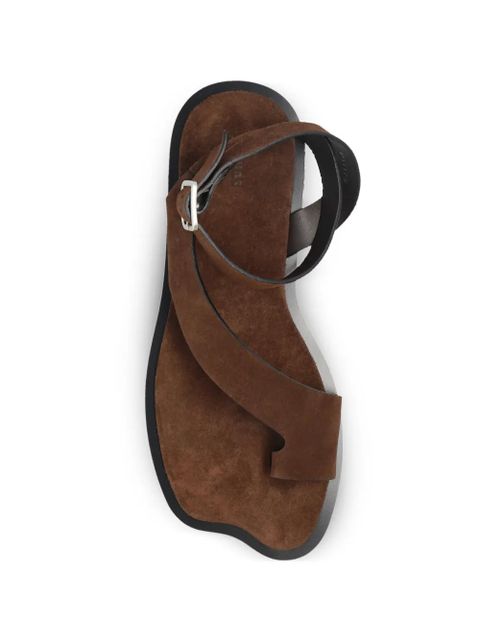 ALOHAS Honu buckle-strap sandals - Brown