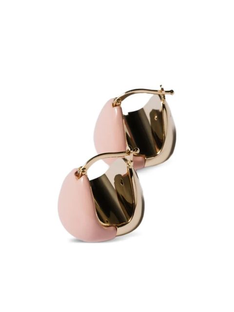 Miu Miu enamelled earrings - Gold