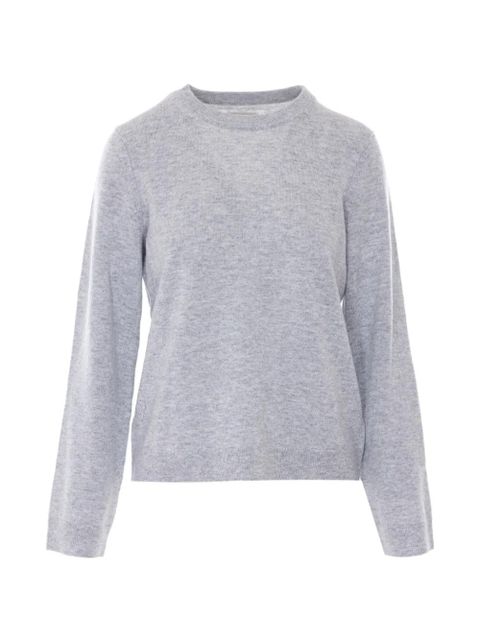 Zadig&Voltaire Cara leather-patch sweater - Grey - zdjęcie produktu nr 1