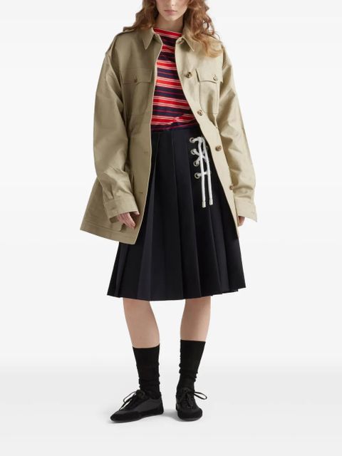 Prada striped T-shirt - Red - zdjęcie produktu nr 2