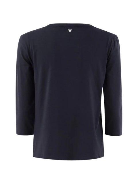 Weekend Max Mara boat jersey T-shirt - Blue - zdjęcie produktu nr 2