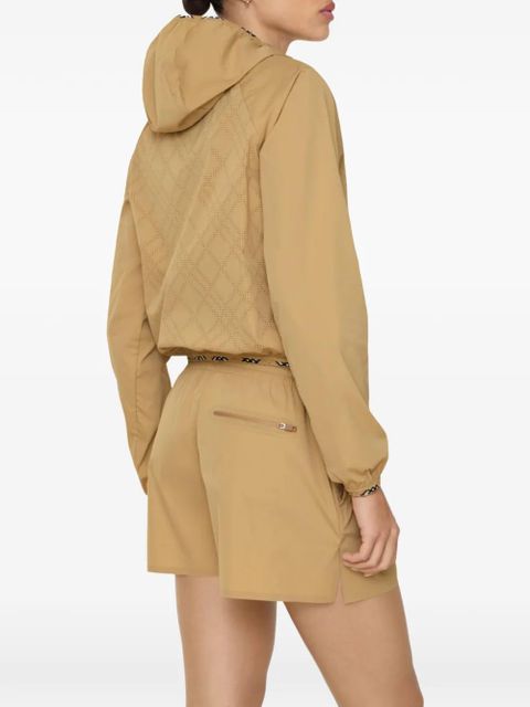 Burberry stretch nylon hooded jacket - Neutrals