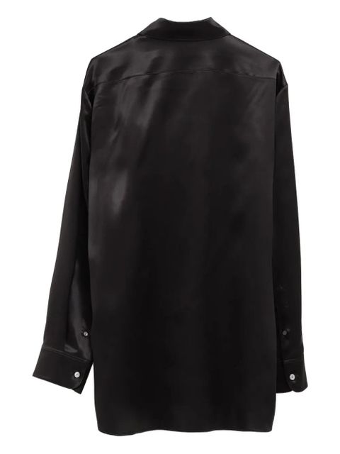 The Row long-sleeve silk shirt - Black - zdjęcie produktu nr 2