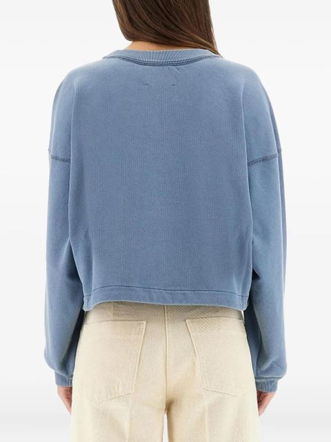 MARANT ÉTOILE drawstring-detail sweatshirt - Blue